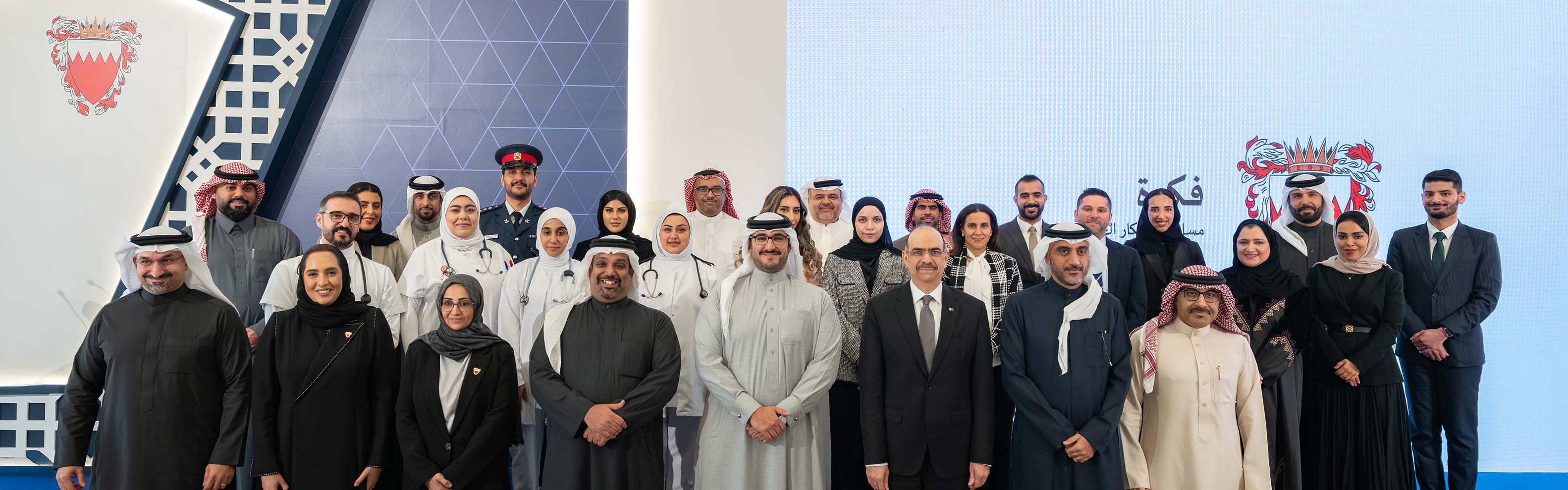 سمو وزير ديوان رئيس مجلس الوزراء يشهد المرحلة النهائية من مسابقة الابتكار الحكومي (فكرة)